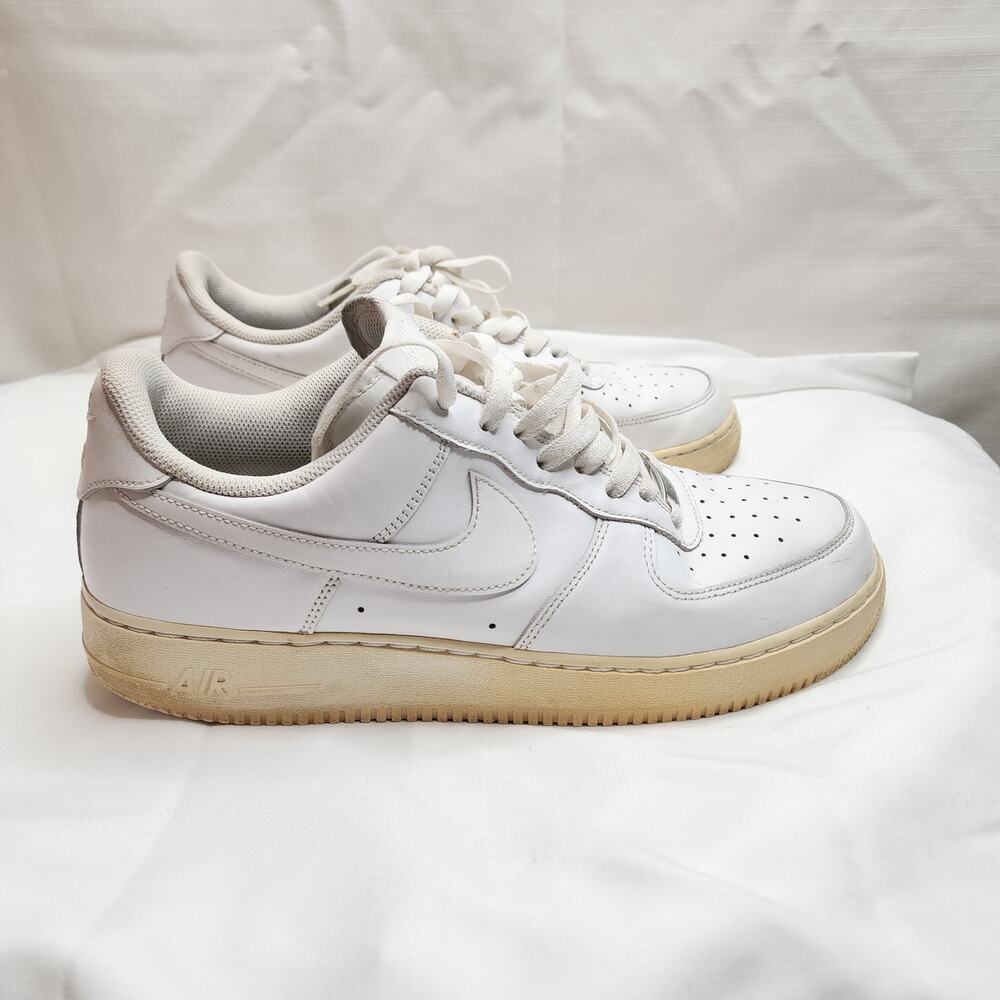 Nike Air Force 1 Low White Men's Sneakers Size 12